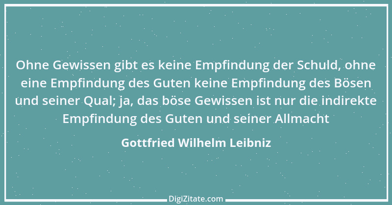 Zitat von Gottfried Wilhelm Leibniz 48