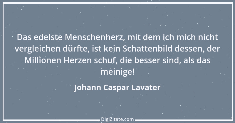 Zitat von Johann Caspar Lavater 8