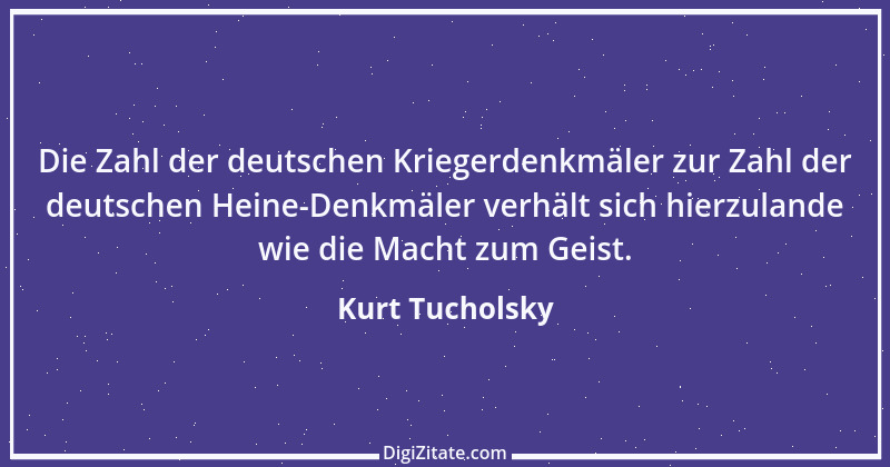 Zitat von Kurt Tucholsky 579