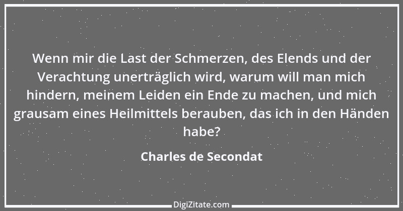 Zitat von Charles de Secondat 234