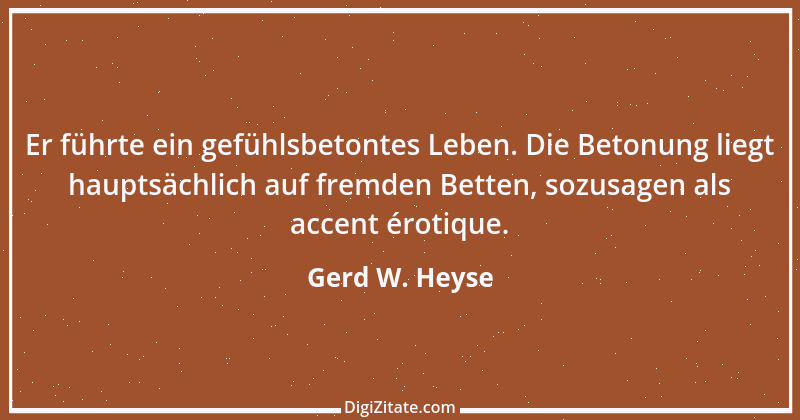 Zitat von Gerd W. Heyse 147