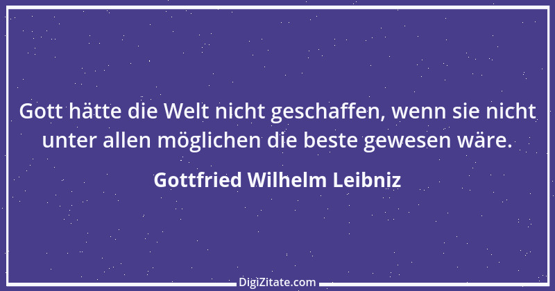 Zitat von Gottfried Wilhelm Leibniz 49