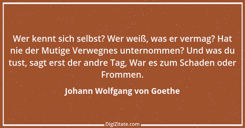 Zitat von Johann Wolfgang von Goethe 2039