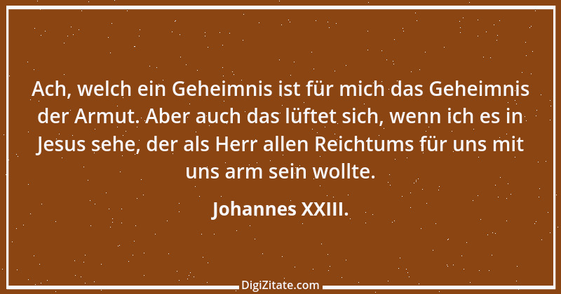 Zitat von Johannes XXIII. 17