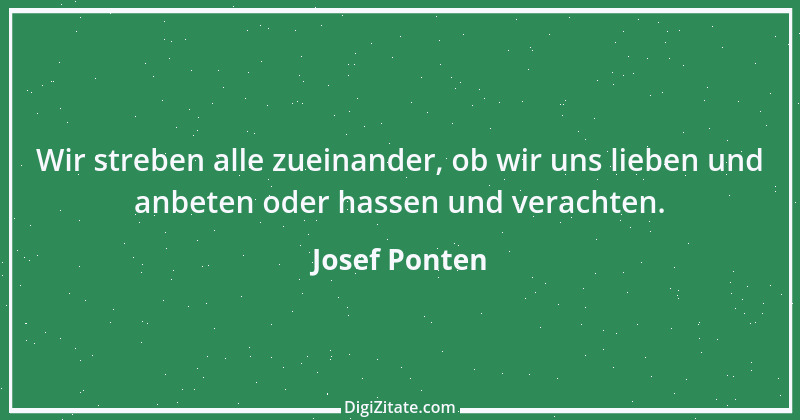 Zitat von Josef Ponten 5