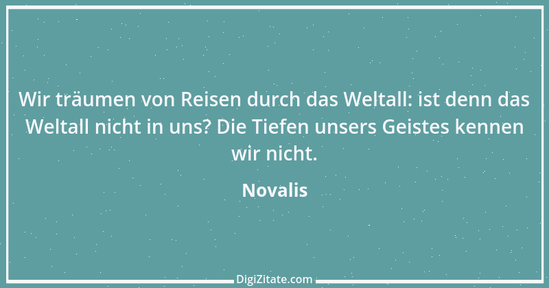 Zitat von Novalis 363