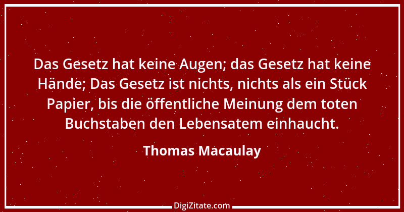 Zitat von Thomas Macaulay 22