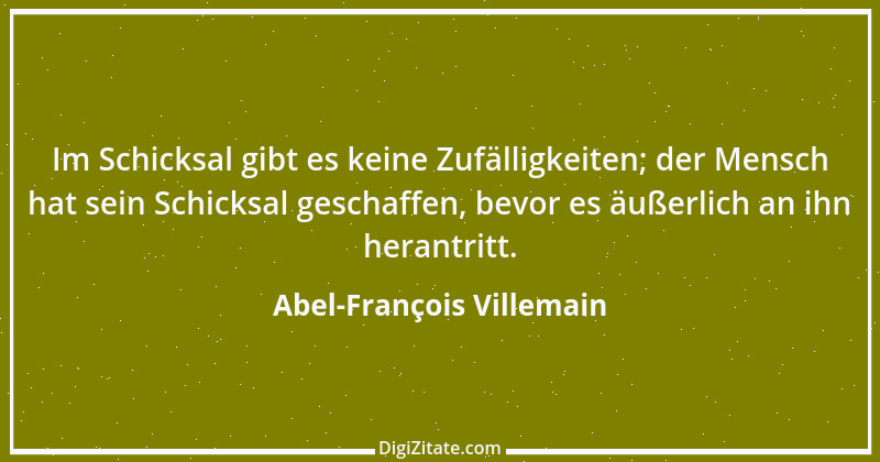 Zitat von Abel-François Villemain 1