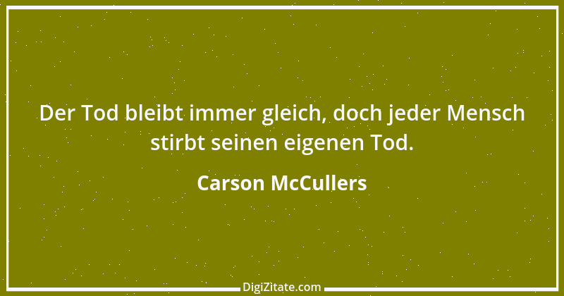 Zitat von Carson McCullers 1