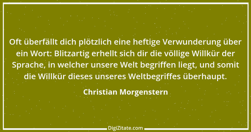 Zitat von Christian Morgenstern 563