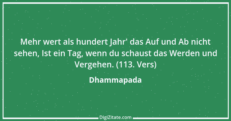 Zitat von Dhammapada 34