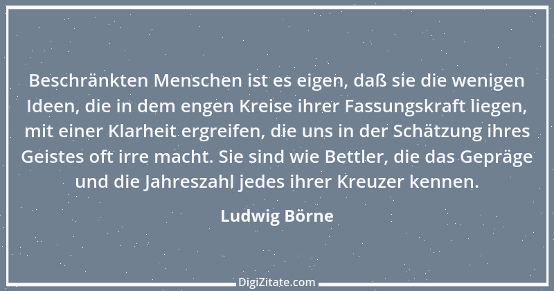 Zitat von Ludwig Börne 162