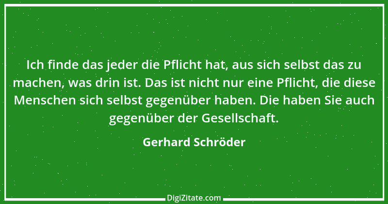 Zitat von Gerhard Schröder 164