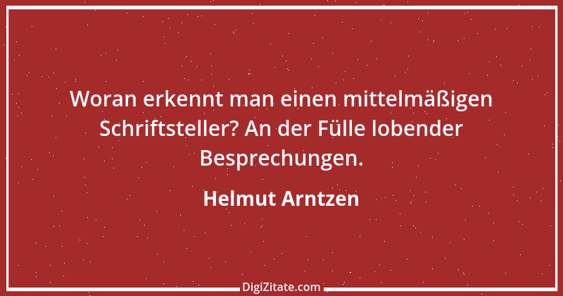 Zitat von Helmut Arntzen 1