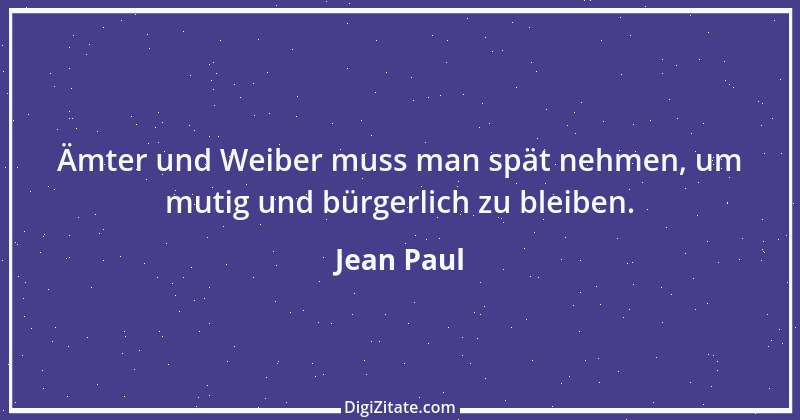 Zitat von Jean Paul 186