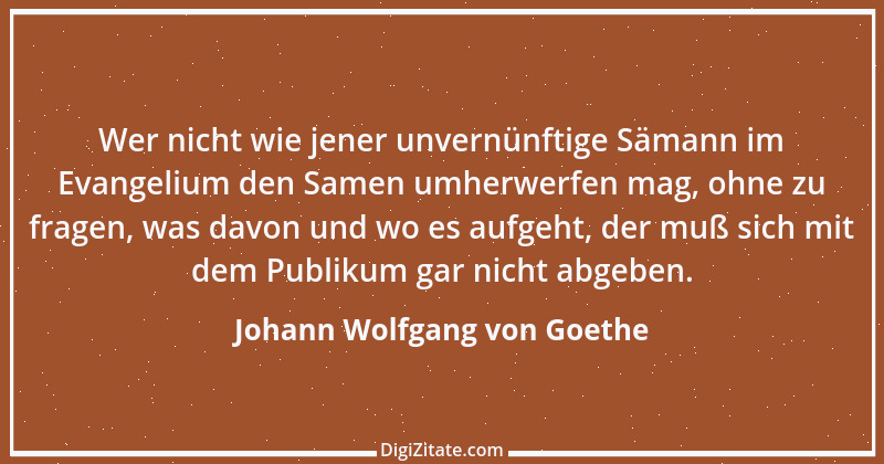 Zitat von Johann Wolfgang von Goethe 2041