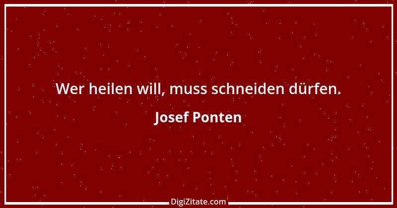 Zitat von Josef Ponten 7