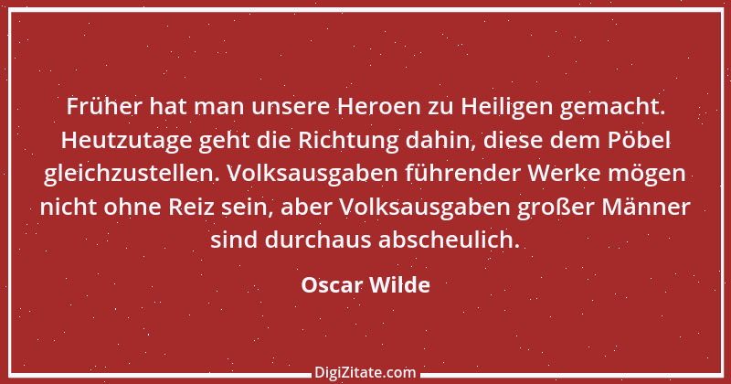 Zitat von Oscar Wilde 947