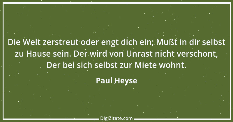 Zitat von Paul Heyse 129