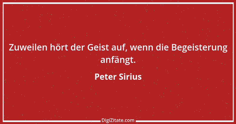 Zitat von Peter Sirius 441