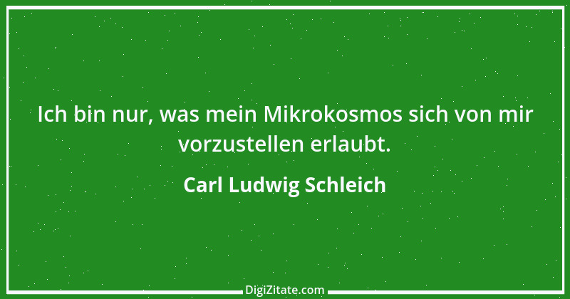 Zitat von Carl Ludwig Schleich 21