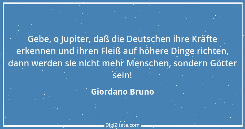 Zitat von Giordano Bruno 5