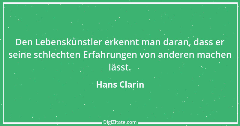 Zitat von Hans Clarin 11