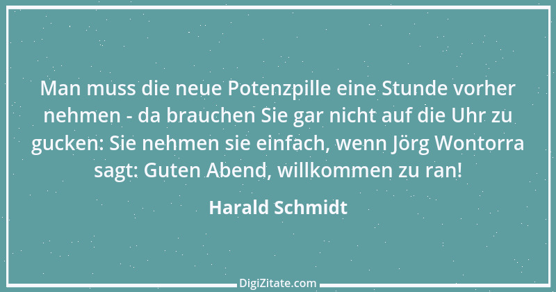 Zitat von Harald Schmidt 360