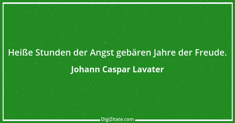 Zitat von Johann Caspar Lavater 12