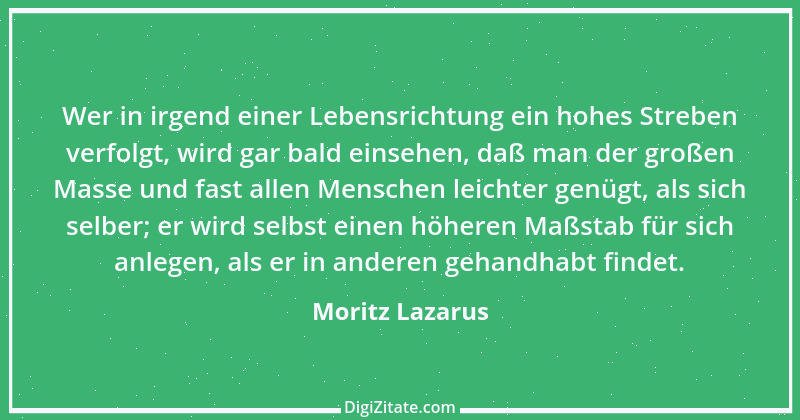 Zitat von Moritz Lazarus 4