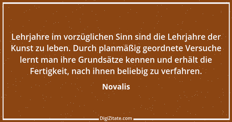 Zitat von Novalis 366