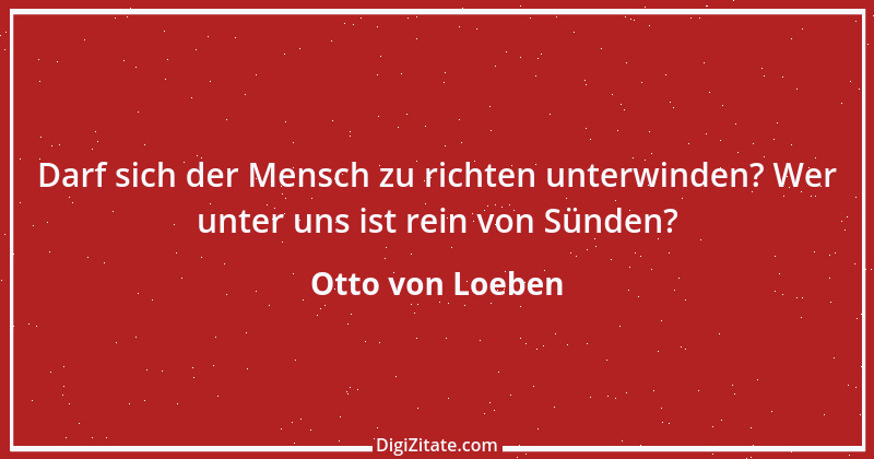 Zitat von Otto von Loeben 2