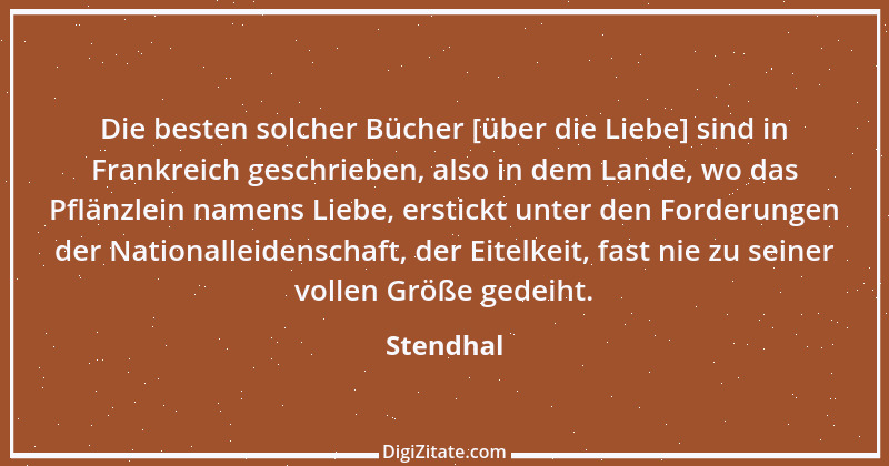 Zitat von Stendhal 12