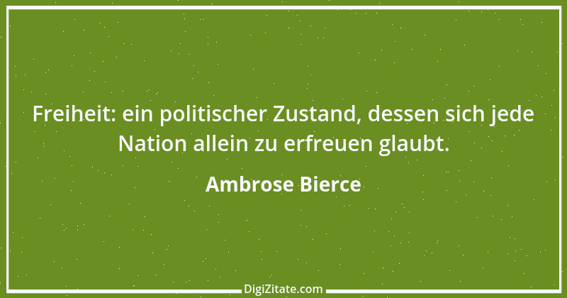 Zitat von Ambrose Bierce 273