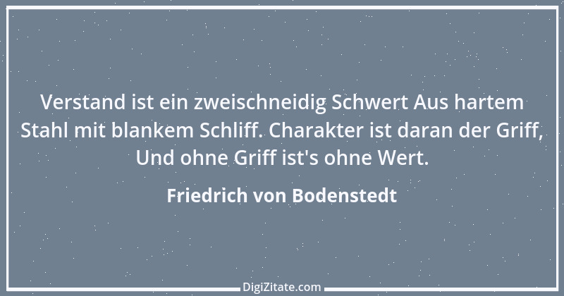 Zitat von Friedrich von Bodenstedt 1