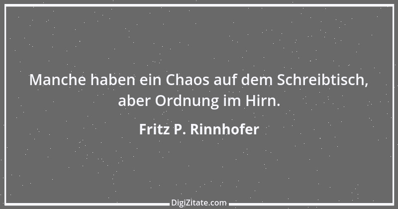 Zitat von Fritz P. Rinnhofer 290