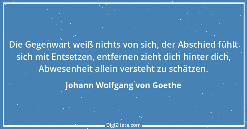 Zitat von Johann Wolfgang von Goethe 1043