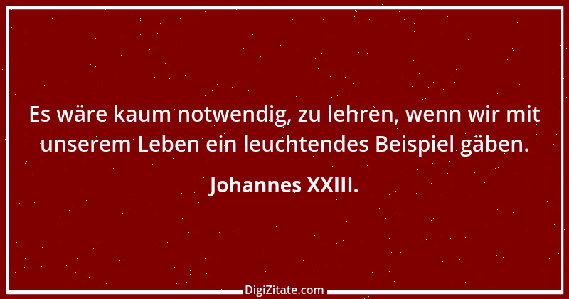 Zitat von Johannes XXIII. 21