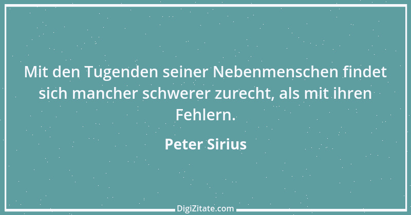 Zitat von Peter Sirius 443