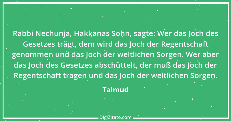 Zitat von Talmud 349