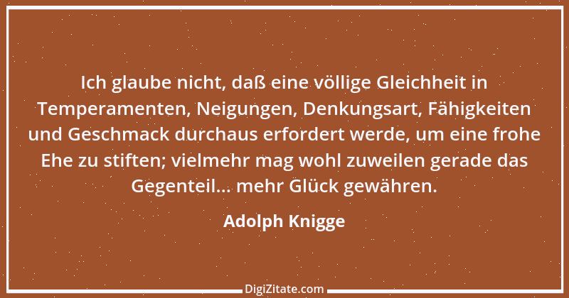 Zitat von Adolph Knigge 101