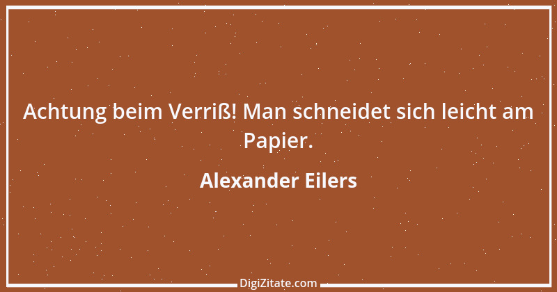 Zitat von Alexander Eilers 131