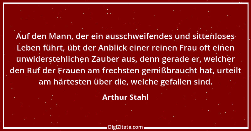 Zitat von Arthur Stahl 39