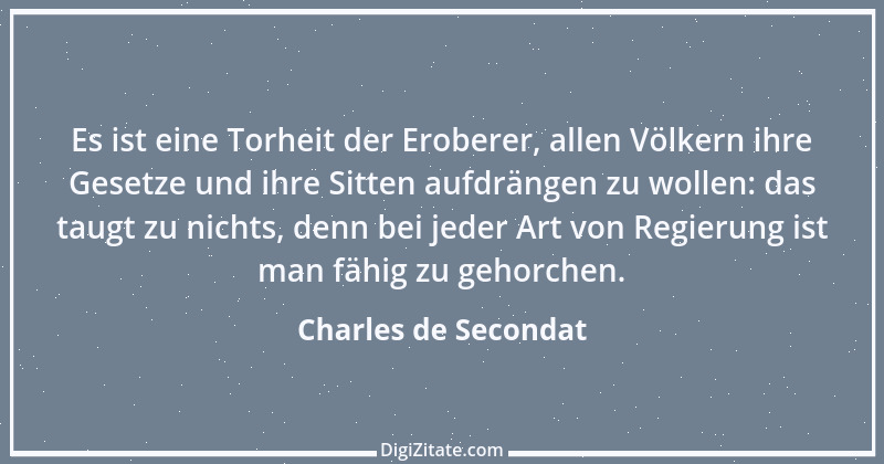 Zitat von Charles de Secondat 239