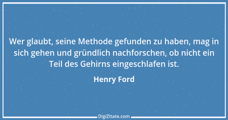 Zitat von Henry Ford 1