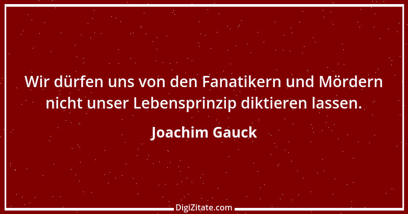 Zitat von Joachim Gauck 6