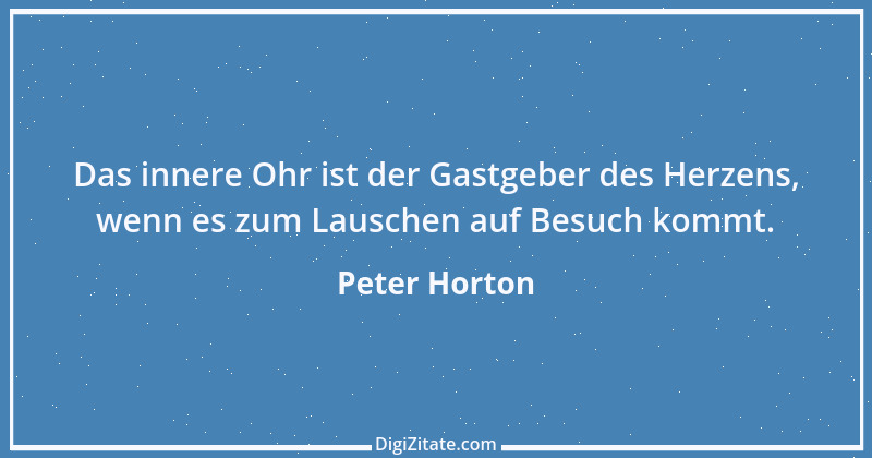 Zitat von Peter Horton 167