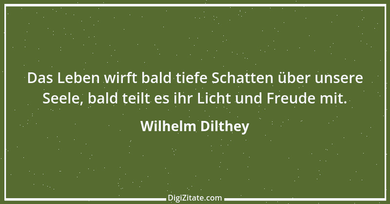 Zitat von Wilhelm Dilthey 14