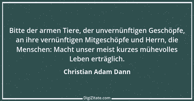 Zitat von Christian Adam Dann 1