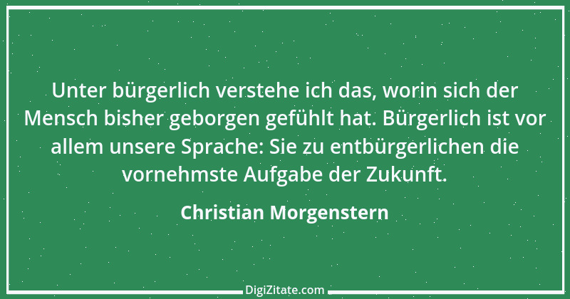 Zitat von Christian Morgenstern 568